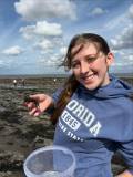 QMC student out doing fieldwork