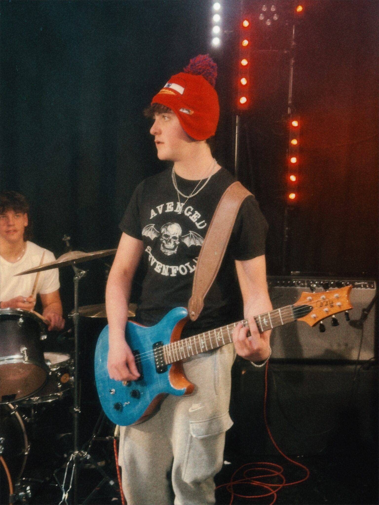 Vocational music students performing at Central Studio