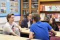 QMC Politics students discussing in class