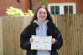 Student awarded certificate at Law Awards
