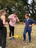 QMC Students conducting fieldwork
