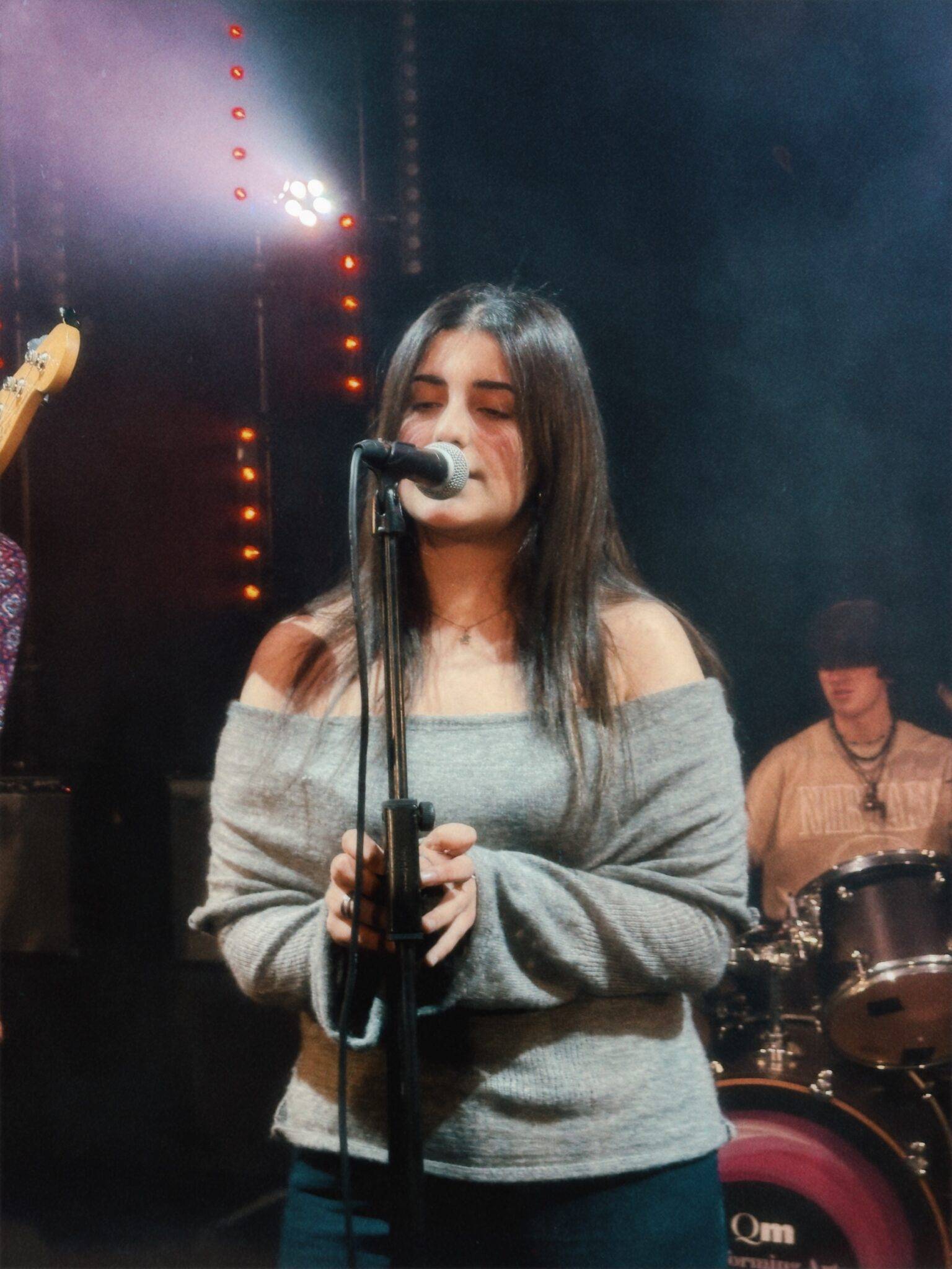 Vocational music students performing at Central Studio