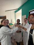 Science students at QMC