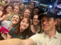 QMC Students With Celebrity Eddie Redmayne